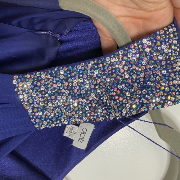 Cache Blue Mini Dress - Picture 2 of 5